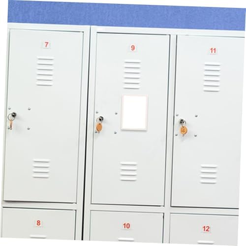 Small Wall-Mounted Mirror for Lockers and Desk Use