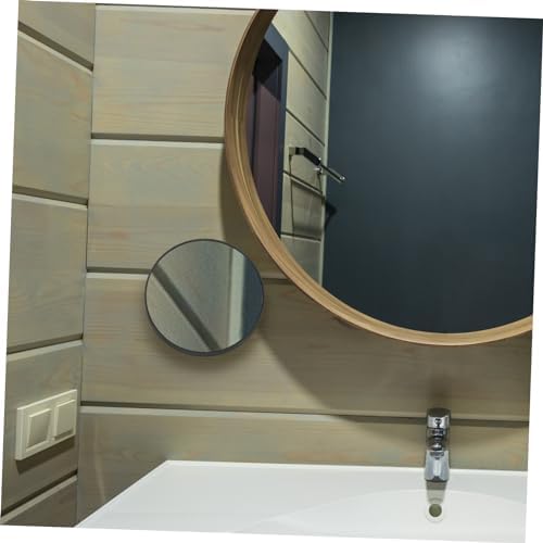 Gatuida Magnifying Compact Round Makeup Mirror with Suction Cups
