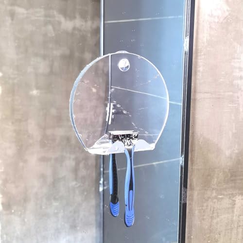 Garneck Fogless Shower Mirror with Suction Cup 1