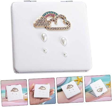 NOLITOY Double-Sided Travel Makeup Mirror Compact Portable 1