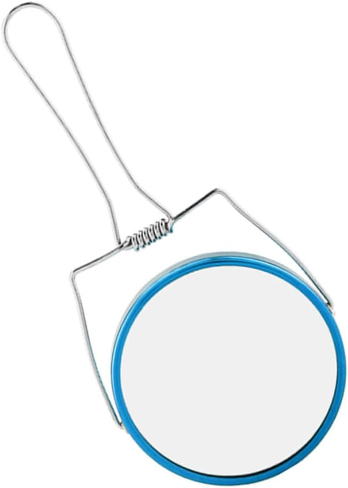 Elegant Round Double Sided Makeup Mirror Portable Easy to Clean