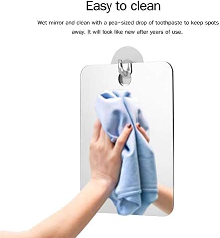 NOENNULL Anti-Fog Shower Mirror for Men Women