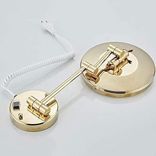 LCARY 3X Magnifying Makeup Mirror 360 Rotate Wall Mount