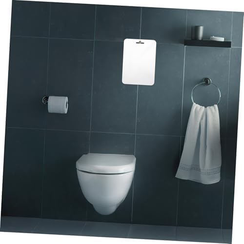 30x20cm Unbreakable Acrylic Shower Mirror for Men Women
