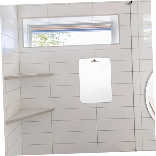 Fogless Acrylic Mirror 30x20cm Shatterproof Bathroom Shaving Makeup Mirror