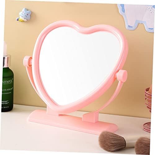 VICASKY Heart Shaped Double Sided Makeup Mirror
