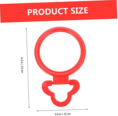 SAFIGLE Classic Red Makeup Mirror Wall or Table Mount