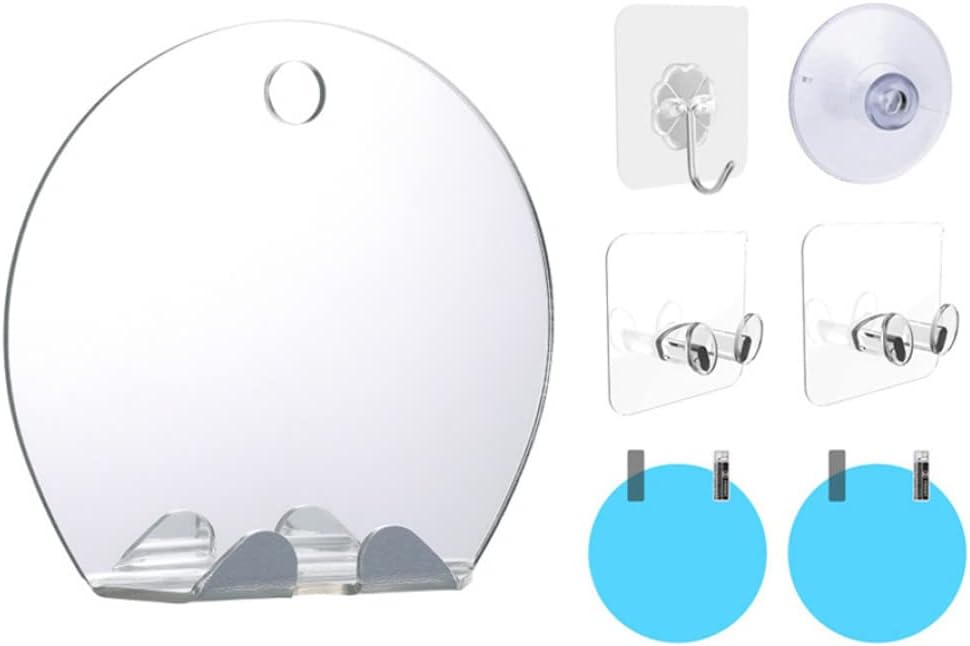 Anti-Fog Acrylic Mirror Shatterproof Round