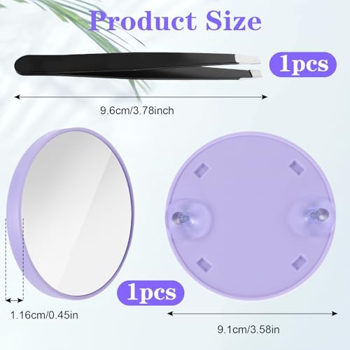 10X Makeup Magnifying Mirror with Suction Cups