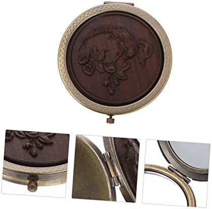 Ipetboom Foldable Makeup Mirror Two-Sided Glass
