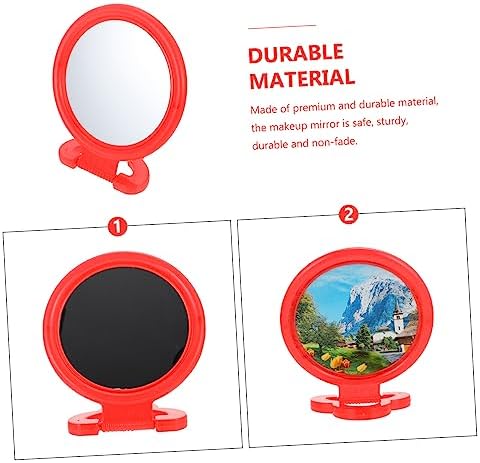 VICASKY Retro Style Wall Hanging Makeup Mirror