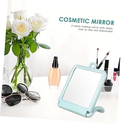 Wall Mounted Makeup Mirror with Stand for Beauty Routine