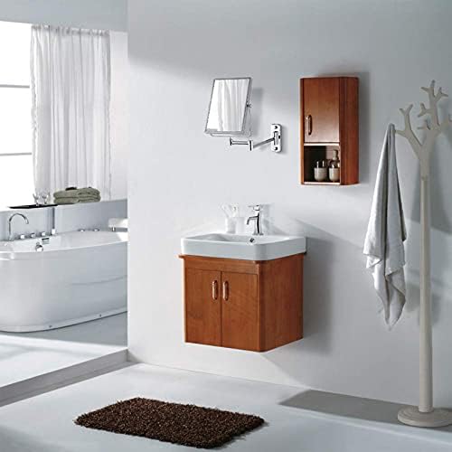 3X Magnifying Wall Vanity Mirror with Extendable Arm 1