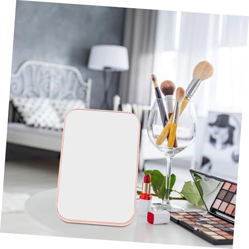 Beaupretty 2Pcs Portable Dual Use Vanity Mirror