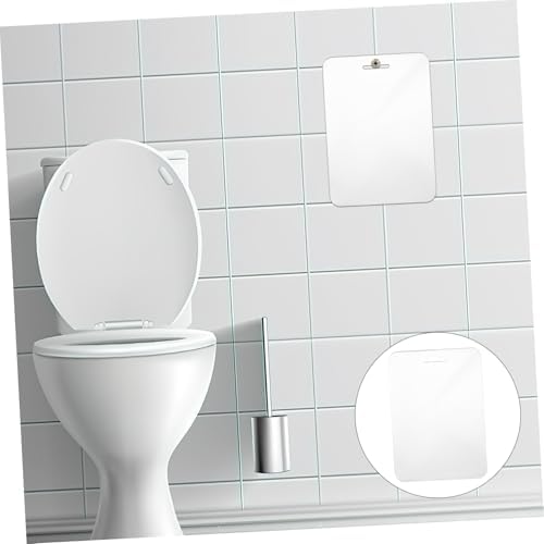 Fogless Acrylic Mirror 30x20cm Shatterproof Bathroom Shaving Makeup Mirror