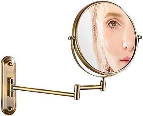LCARY Wall Mounted Makeup Mirror with Magnification