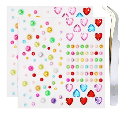 Penta Angel Gem Stickers for Face and Hair