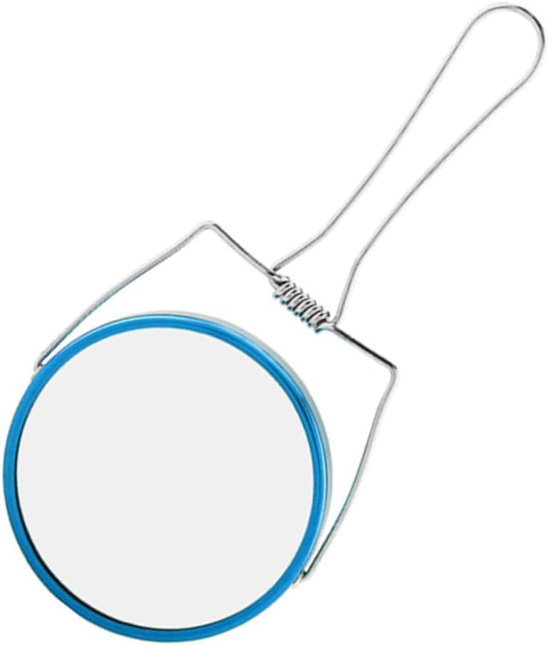 Stainless Steel Double-Sided Foldable Mirror for Home Travel Beauty Salons