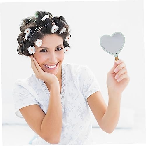 GALPADA Heart Shaped Makeup Mirror - Lightweight Stylish