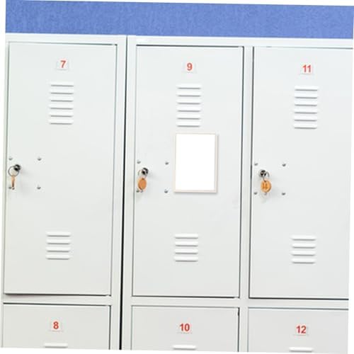 IMIKEYA Compact Makeup Mirror for Lockers and Desks 1