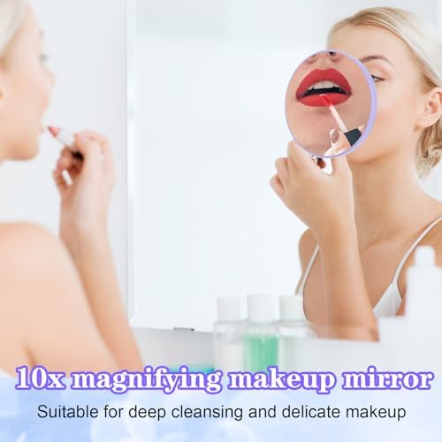 10X Makeup Magnifying Mirror with Suction Cups