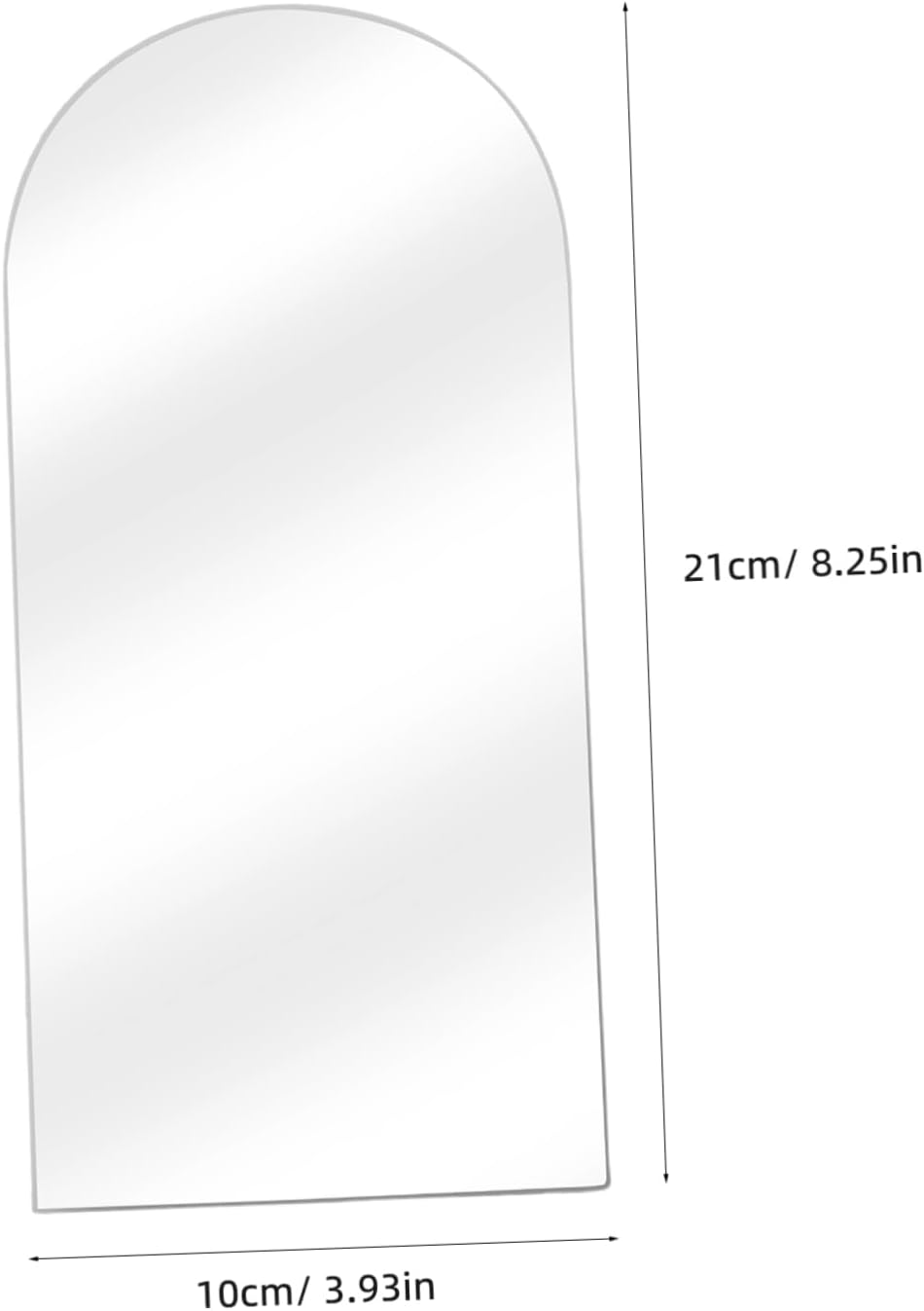 LIFKICH Special-Shaped Acrylic Wall Mirror