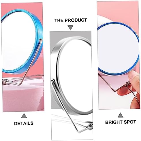 Round Double-Sided Foldable Makeup Mirror
