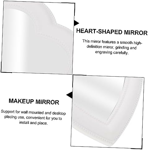 Heart Shaped Vanity Mirror For Desk And Dresser