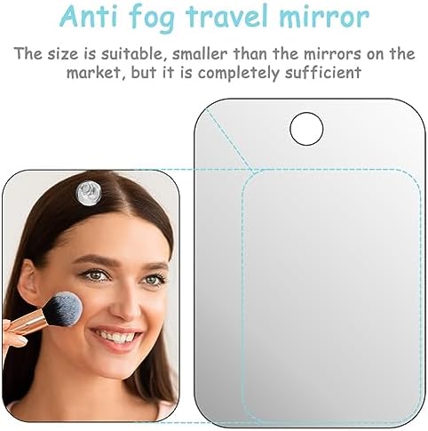 YASYU Fogless Shower Mirror Anti-Fog Shatterproof