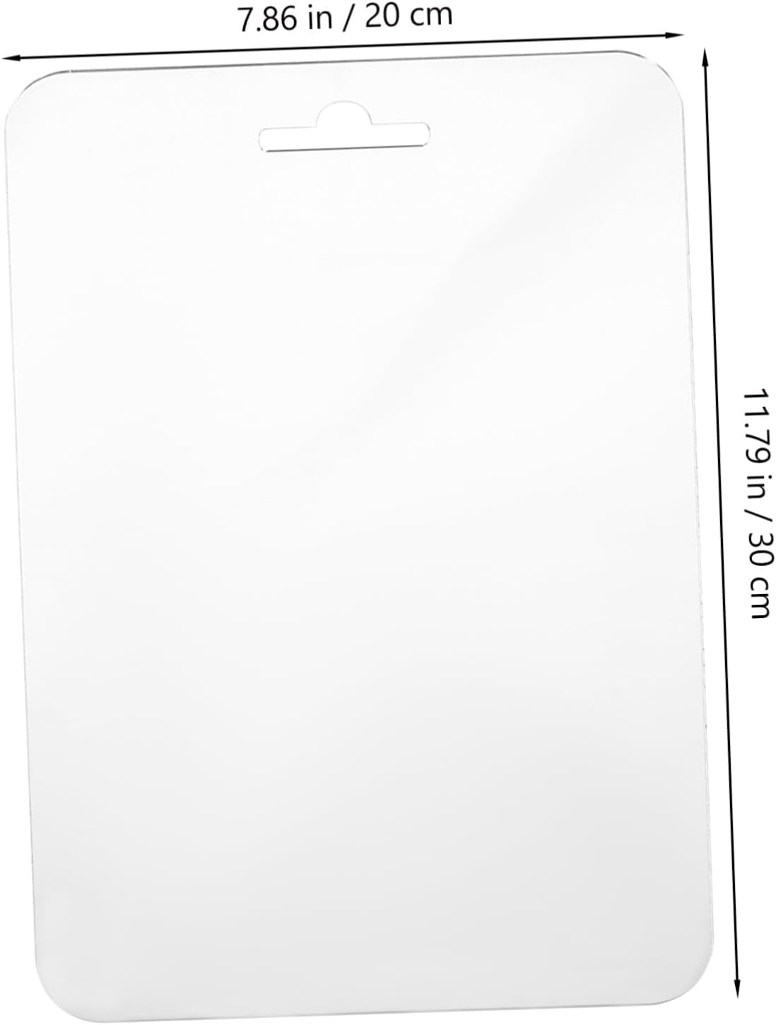 Ipetboom 30x20cm Fog Resistant LED Shower Mirror