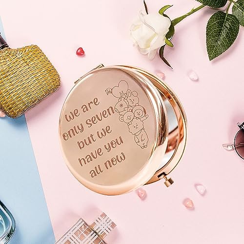 AKTAP Korean Pop Characters Makeup Mirror for BTS Fans