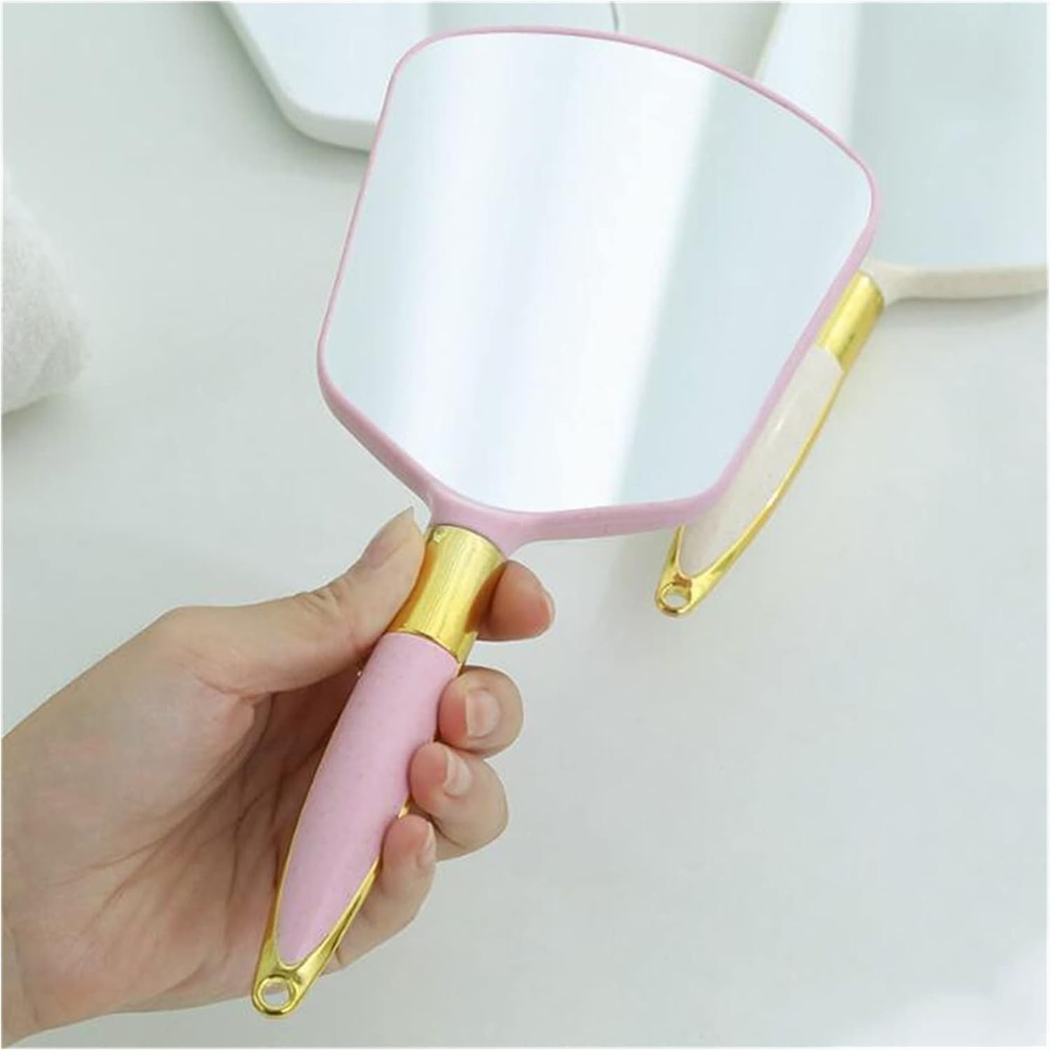 VIORED Vanity Mirror Portable Handheld Makeup Mirror for Ladies