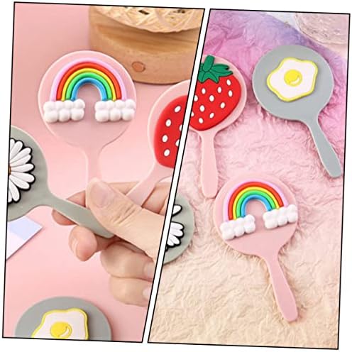 MERRYHAPY Compact Portable Makeup Mirror with Light