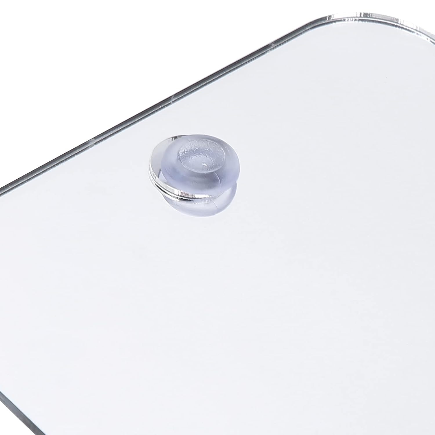 Pilipane Shatterproof Bathroom Mirror with Hook and Suction