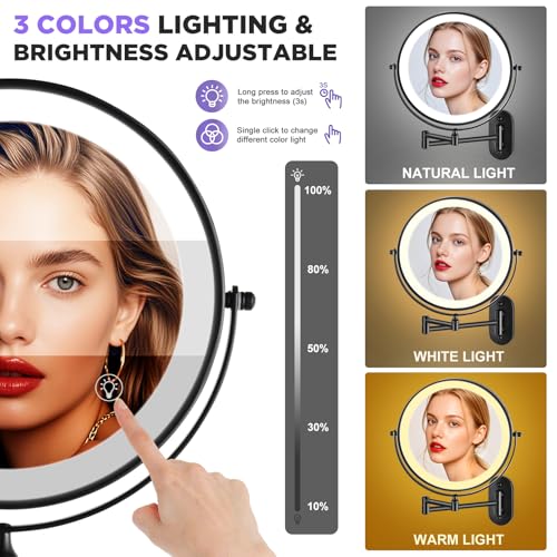 VORREMIRR 85 Double-Sided Magnifying Vanity Mirror