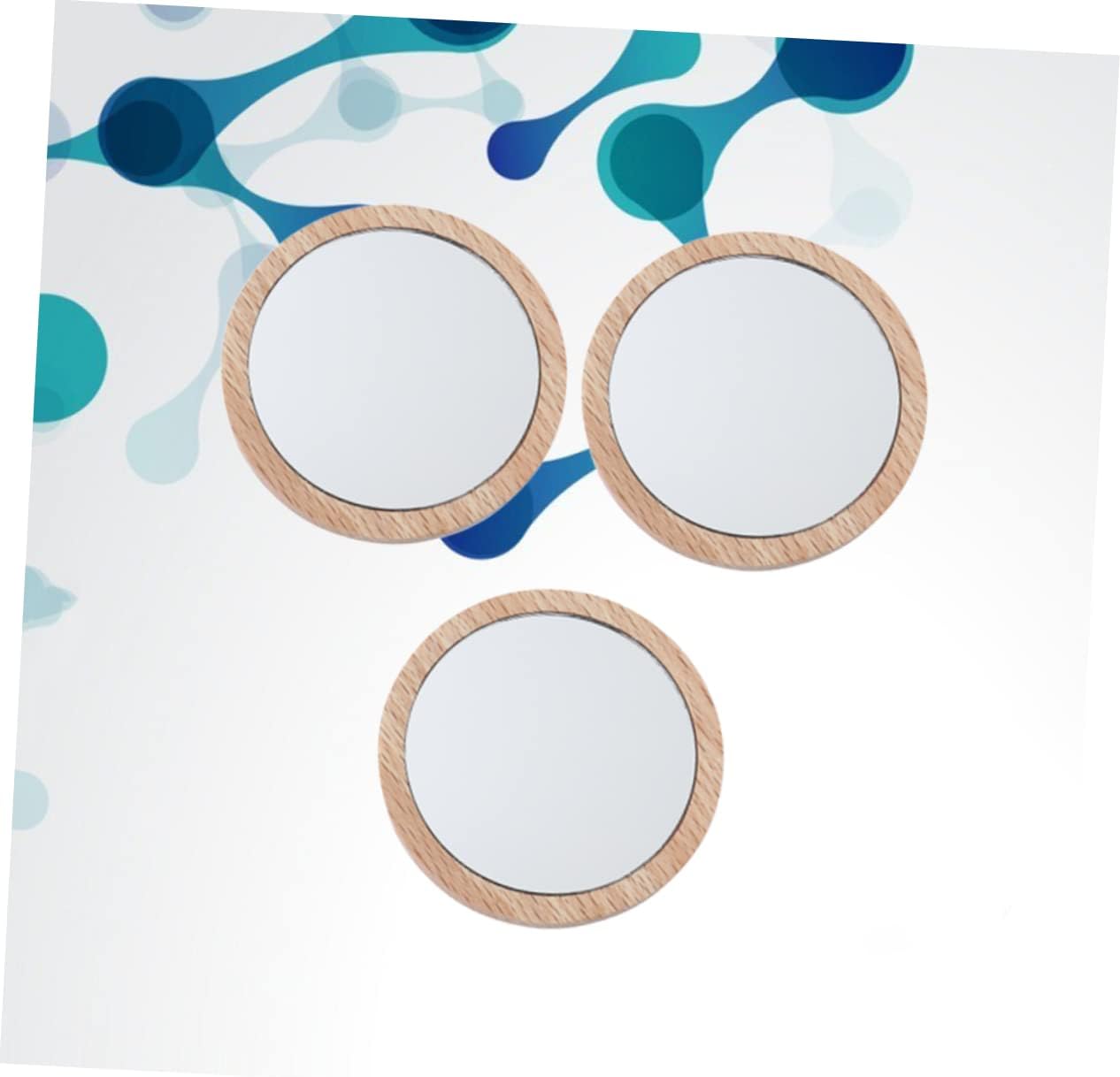 VICASKY Handheld Makeup Mirror with LED Light