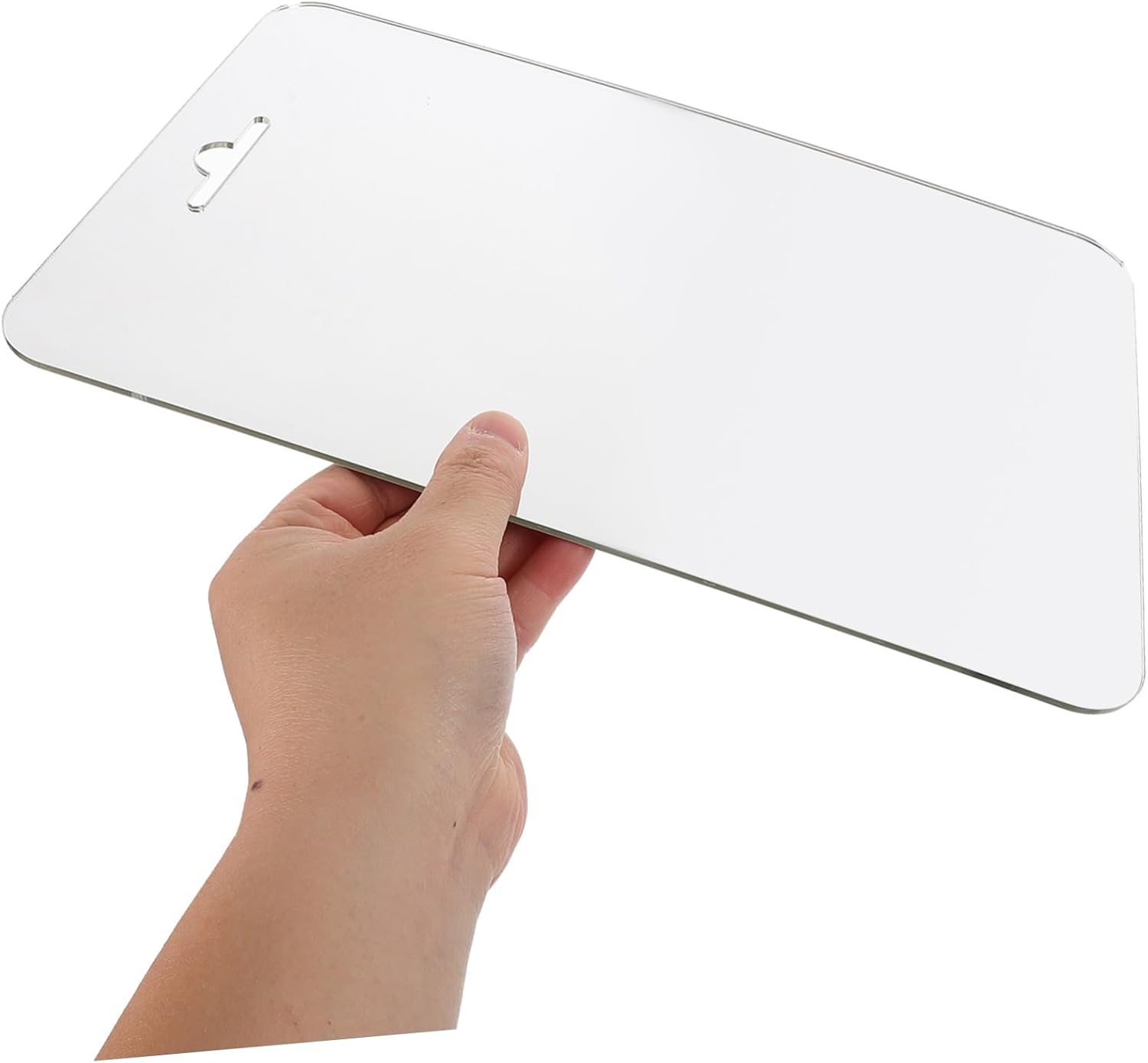 Fogless Acrylic Mirror 30x20cm Shatterproof Bathroom Shaving Makeup Mirror