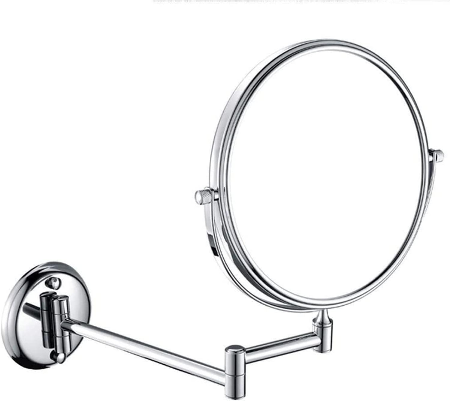Eliveshown 8 Inch Double-Sided Folding Mirror with 5X Magnification