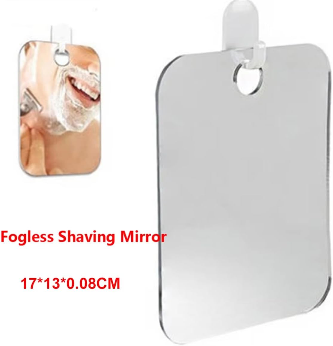 Acrylic Anti-Fog Mirror for Shower and Shaving Use
