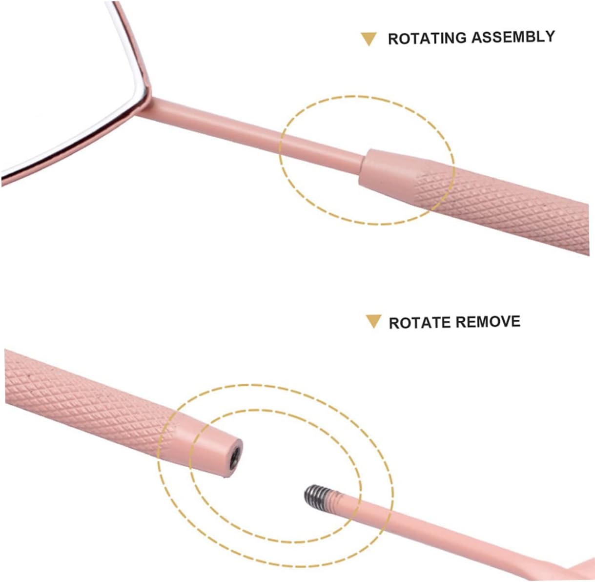 DOITOOL Lash Grafting Mirror for Eyelash Makeup 1