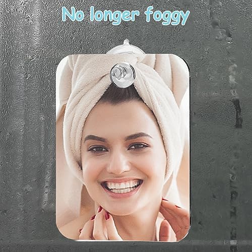 YASYU Fogless Shower Mirror Anti-Fog Shatterproof
