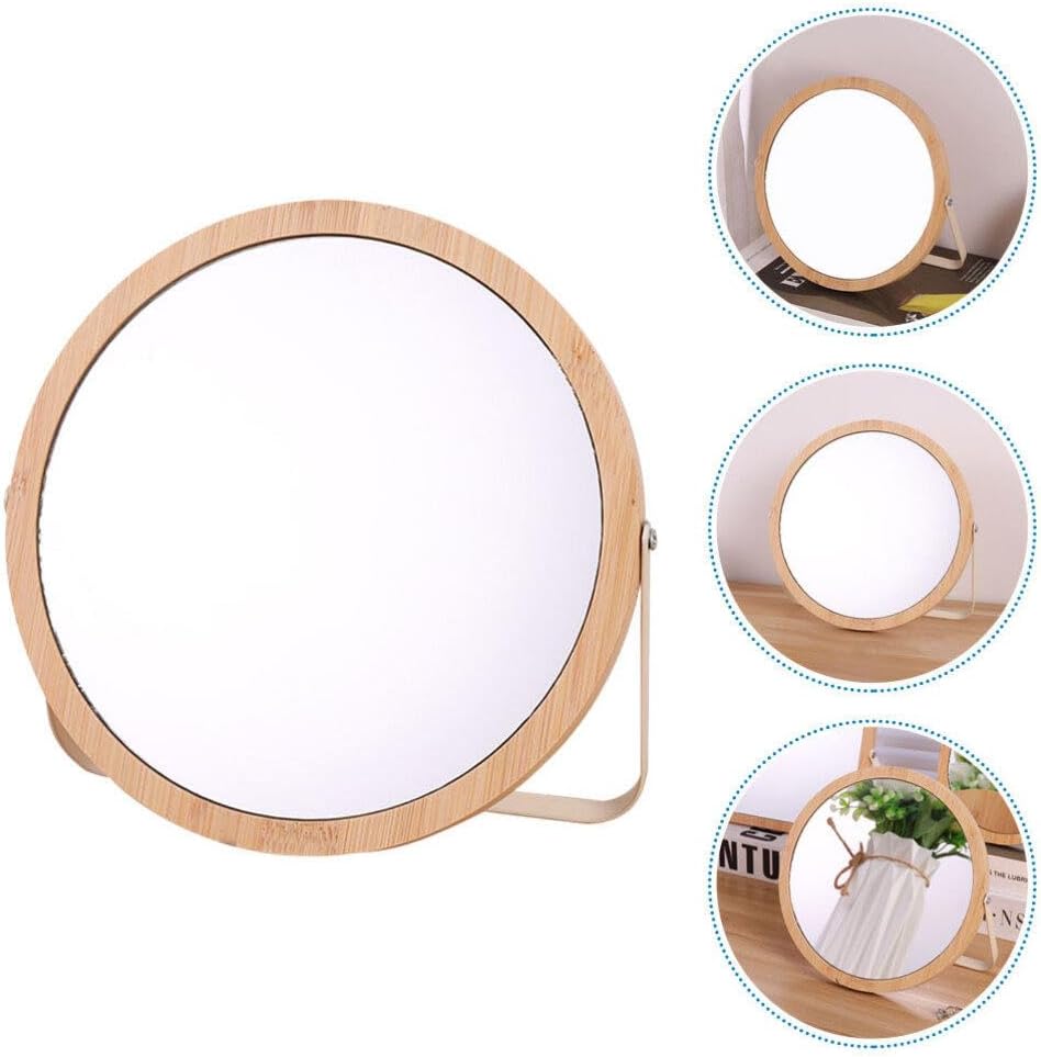 VOSAREA Desktop Vanity Mirror with Stand 1