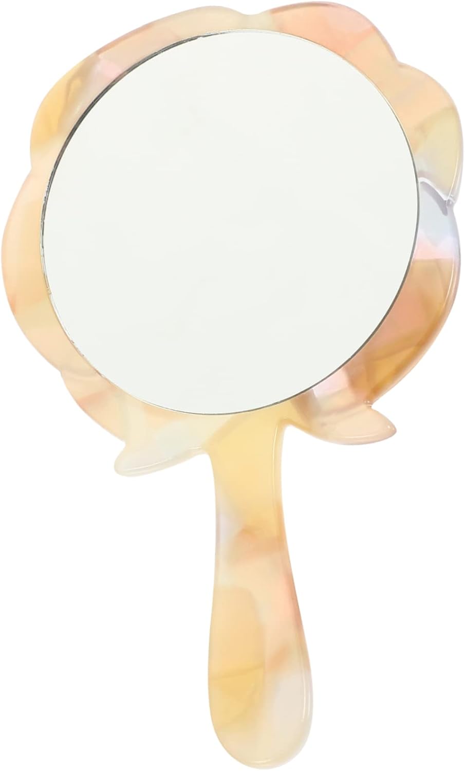 DOITOOL Heart Shaped Compact Travel Mirror for Women