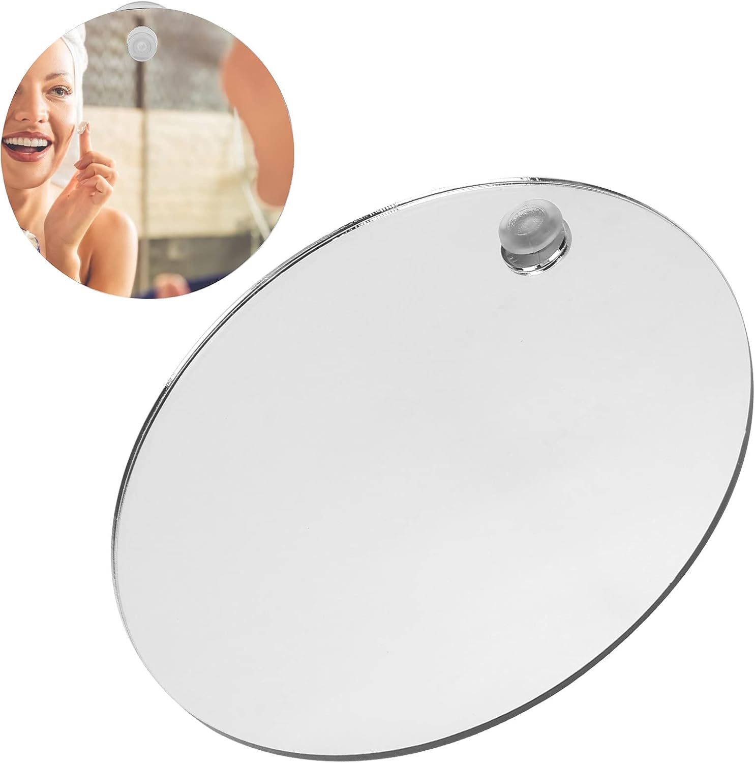 QANYEGN i Fog Shower Mirror with Hook