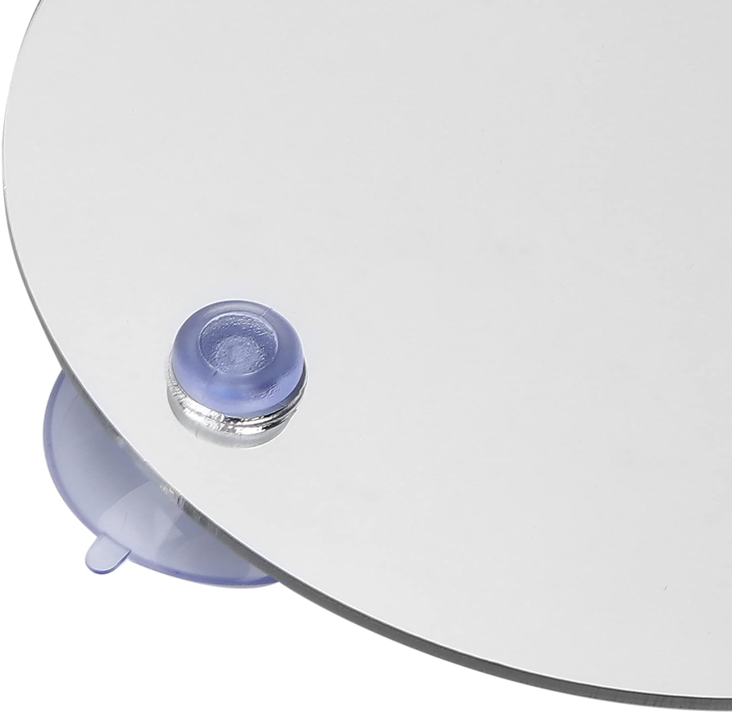 Fogless Round Mirror with Suction Hook for Shaving and Makeup