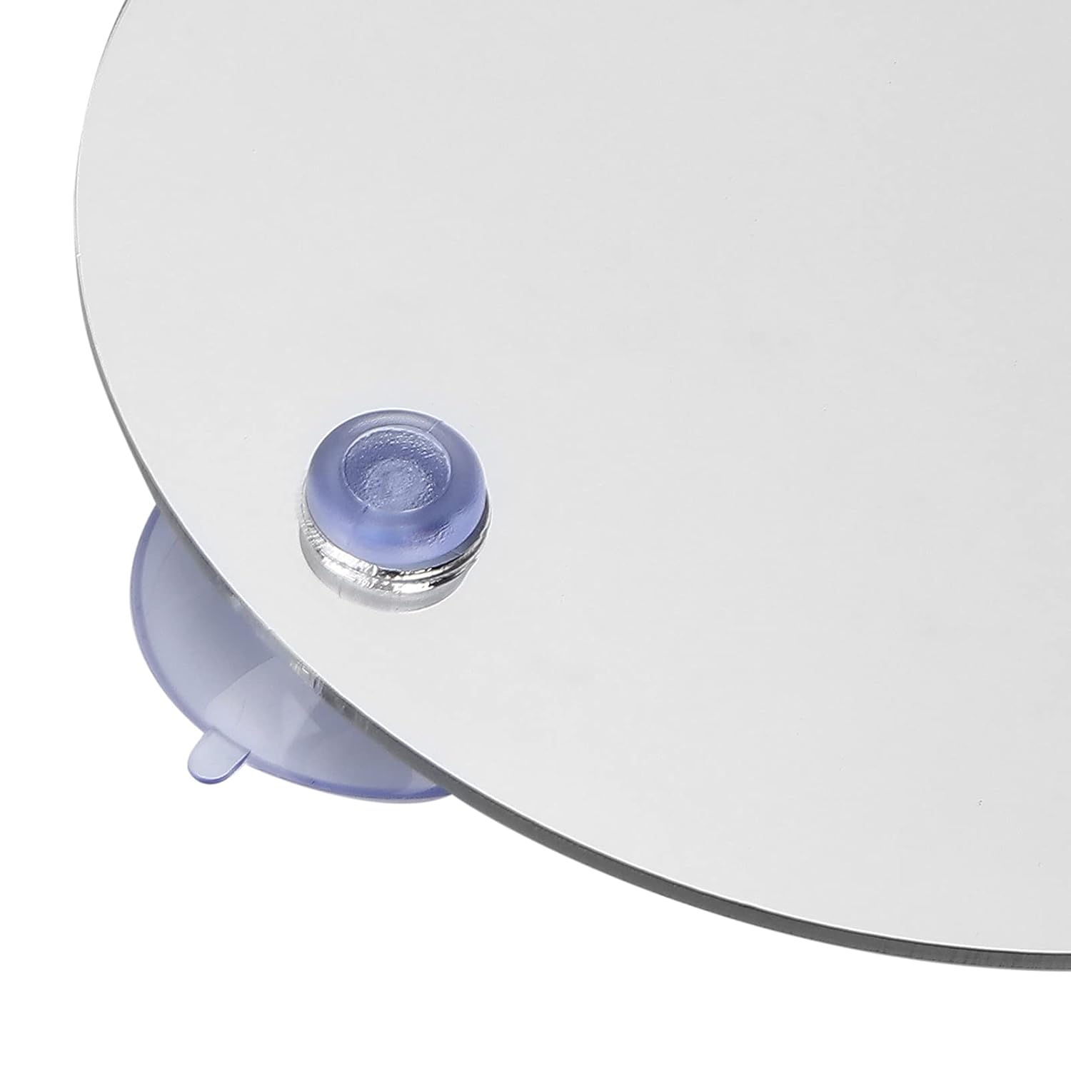 Dioche Fogless Round Shower Mirror with Suction Cup