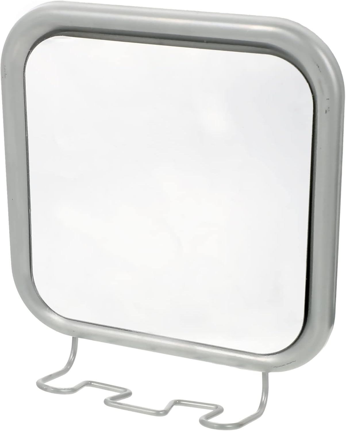 Stylish Hook Vanity Mirror with Light for Bath and Shower