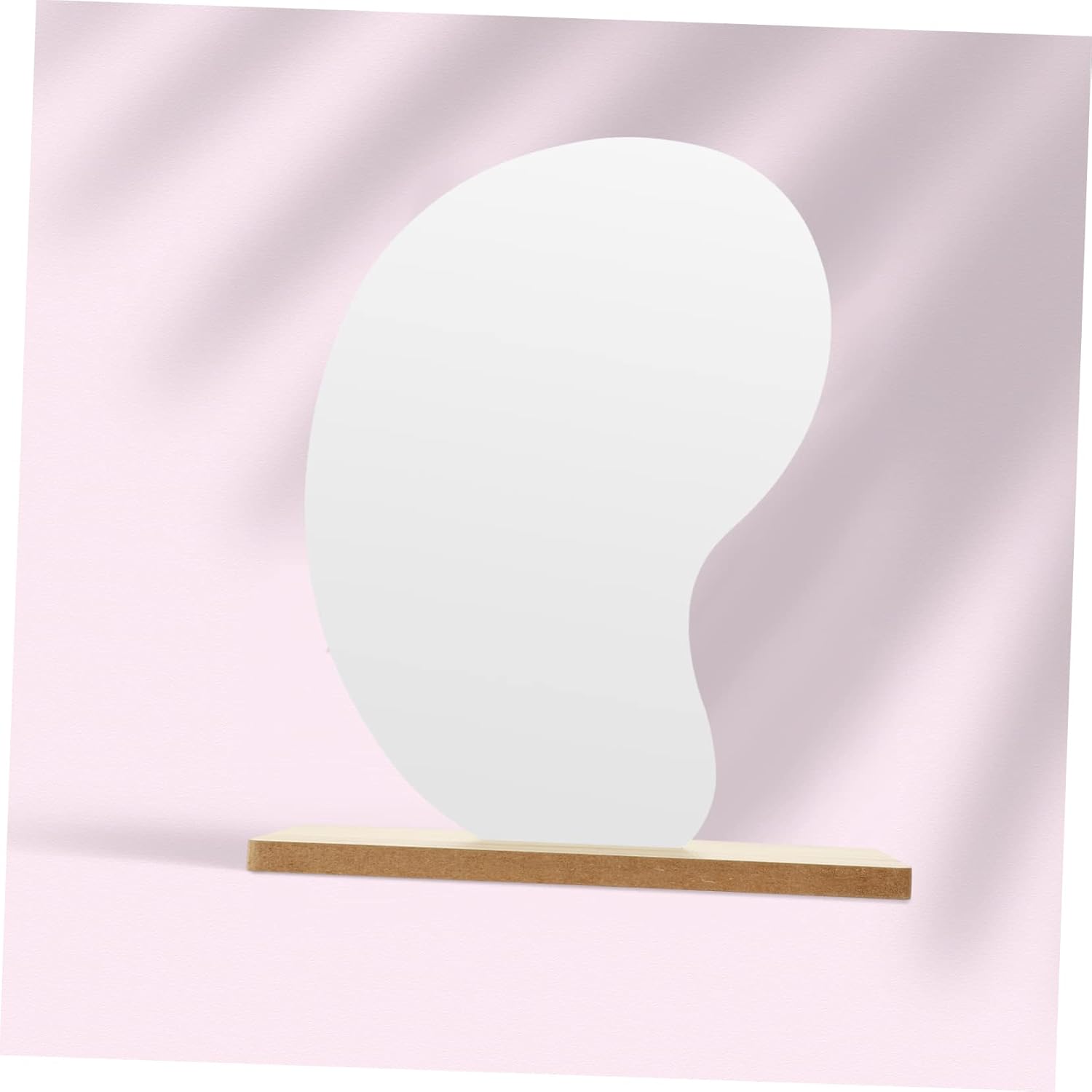 MAGICLULU Desktop Vanity Mirror with Wooden Base