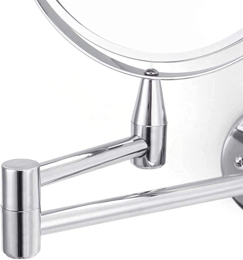 LCARY Wall Mounted Makeup Mirror 7 1X5X Magnification
