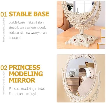 COHEALI Adjustable Desktop Vanity Mirror